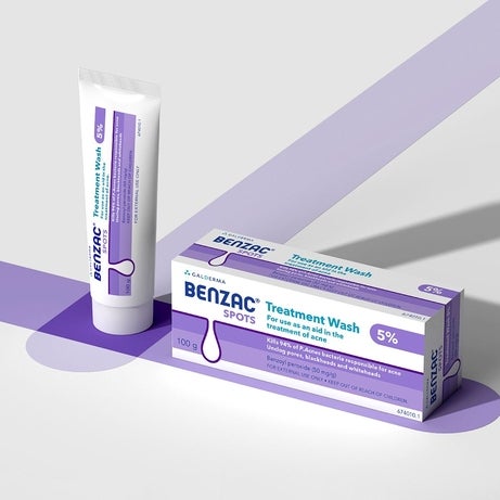 Benzac AC acne treatment wash 5% BPO