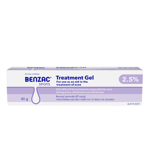 Benzac AC Treatment Gel 2.5% BPO